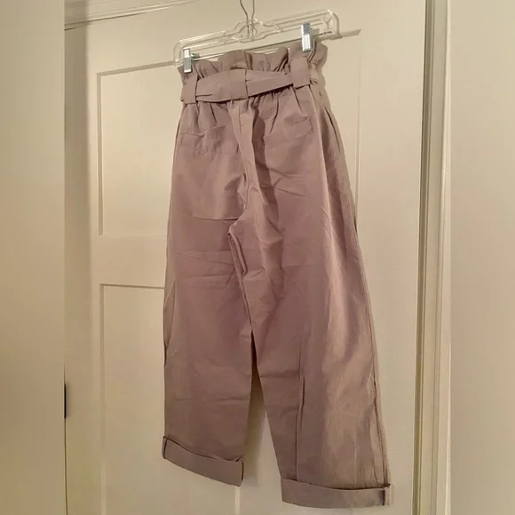 NWT Gray Cartonnier paper bag waste pants - Picture 3 of 6